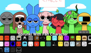 Sprunki With Fan Character